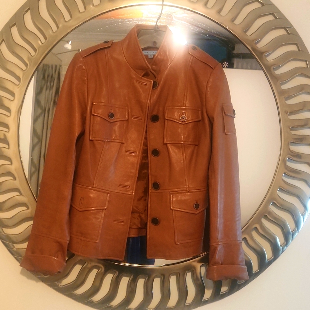 Leather jacket